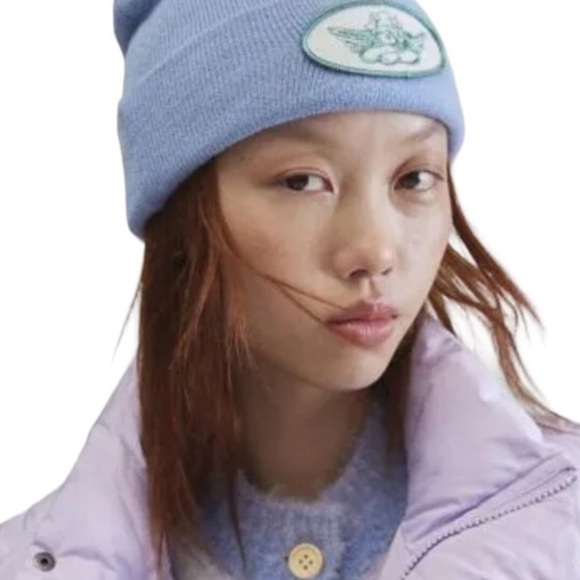 Boys Lie Blue Beanie Knit Hat Logo NWT - Picture 1 of 10